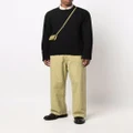 Jil Sander drop-shoulder cashmere jumper - Black