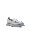 Officine Creative ombré spray-paint effect loafers - Grey