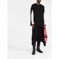 Jil Sander buttoned slit-sleeves coat - Black