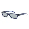 Saint Laurent Eyewear SL 402 square-frame sunglasses - Blue