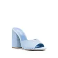 Paris Texas Holly Anja 100mm suede mules - Blue
