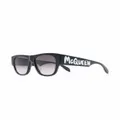 Alexander McQueen square-frame sunglasses - Black