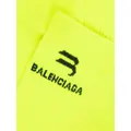 Balenciaga Sporty B tennis socks - Yellow