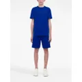 Alexander McQueen embossed-logo short-sleeve T-shirt - Blue