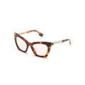 Burberry Eyewear Marianne cat-eye sunglasses - Brown