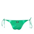 Moschino side-tie bikini bottoms - Green
