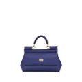 Dolce & Gabbana small Sicily leather top-handle bag - Blue