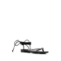 Philipp Plein crystal-embellished skull sandals - Black
