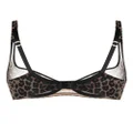 Agent Provocateur Lucky full-cup bra - Brown