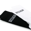 ROTATE BIRGER CHRISTENSEN two-pack logo-print socks - White