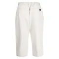 izzue straight-leg cotton trousers - Neutrals