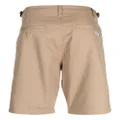 izzue knee-length cotton bermuda shorts - Brown