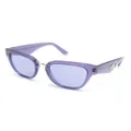 Dolce & Gabbana Eyewear DG cat-eye frame sunglasses - Purple