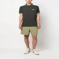Barbour elasticated-waist cotton bermuda shorts - Green