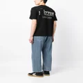izzue logo-patch cotton T-shirt - Black
