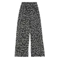 Balenciaga logo-strips pajama trousers - Black
