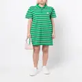 CHOCOOLATE logo-embroidered polo dress - Green