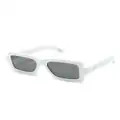 Retrosuperfuture Pilastro rectangle-frame sunglasses - White