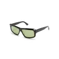 Retrosuperfuture Annapuma Circuit rectangle-frame sunglasses - Brown