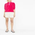 Moncler terrycloth polo shirt - Pink