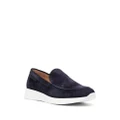 Gianvito Rossi Yatchclub suede loafers - Blue
