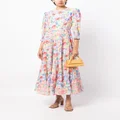Rixo Kristen floral-print cotton dress - Multicolour