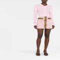 Versace Versace Allover miniskirt - Pink