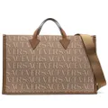 Versace Versace Allover tote bag - Brown