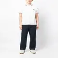 Fred Perry embroidered-logo polo shirt - White