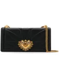 Dolce & Gabbana large Devotion quiled crossbody bag - Black