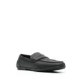 Calvin Klein jacquard-monogram loafers - Black