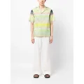 Paul Smith 'Untitled Stripe' short-sleeve shirt - Green