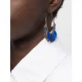 ISABEL MARANT leaf hoop earrings - Gold