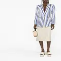 Vivienne Westwood striped cotton blazer - Neutrals