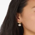 Ferragamo star-shape crystal-embellished earrings - Gold