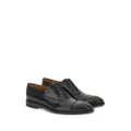 Ferragamo lace-up leather oxford shoes - Black