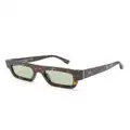 Retrosuperfuture Colpo Spotted Havana sunglasses - Brown