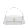 Ferragamo small Geometric leather shoulder bag - White