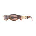 Versace Eyewear Hexad Signature sunglasses - Brown