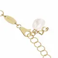 Dolce & Gabbana 18kt yellow gold pearl-embellished bracelet