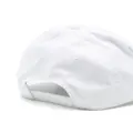 Armani Exchange logo-print curved-peak cap - White