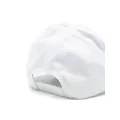 Armani Exchange logo-print curved-peak cap - White