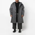 Mackintosh Wolfson hooded raincoat - Grey