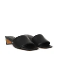 ANINE BING Skyler block-heel sandals - Black