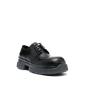 Ann Demeulemeester lace-up leather derby shoes - Black