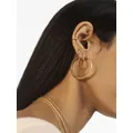 Monica Vinader Flow large hoop earrings - Gold