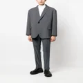Brioni drawstring-waist trousers - Grey