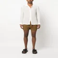 Nanushka knitted drawstring shorts - Brown