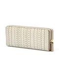 Marc Jacobs The Monogram Leather continental wallet - Neutrals