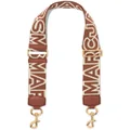 Marc Jacobs The Outline Logo Webbing strap - Brown